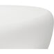 Iolite 47.25 X 16.5 inch White Outdoor Coffee Table